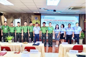 Khoa An ninh kinh tế tổ chức ngoại khóa tham quan thực tế cho học viên lớp LT-TC3C tại tỉnh Bình Dương