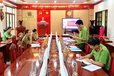 Tổ chức nghiệm thu sáng kiến của Khoa an ninh kinh tế góp phần nâng cao chất lượng bài giảng điện tử tại Trường Đại học An ninh nhân dân