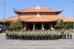 Khoa An ninh điều tra tổ chức hoạt động về nguồn tại  Củ Chi và học tập, tham quan thực tế tại Trại Tạm giam B34 thuộc Cục An ninh điều tra Bộ Công an cho sinh viên lớp D27D và DT23