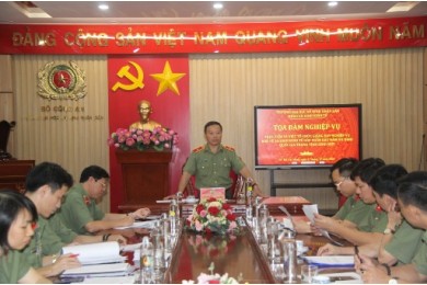 Khoa K9 tổ chức Tọa đàm Khoa học về giảng dạy nghiệp vụ bảo vệ an ninh kinh tế trong tình hình mới