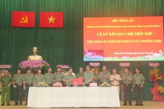 Ký kết Giao ước phối hợp giữa Trường Đại học An ninh nhân dân và Công an Thành phố Hồ Chí Minh