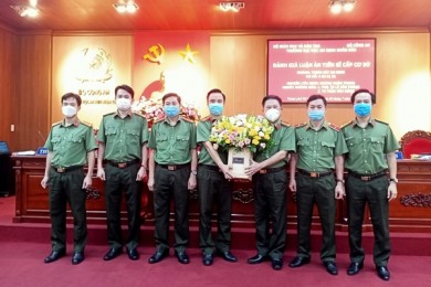 Trường Đại học An ninh nhân dân tổ chức đánh giá luận án tiến sĩ  cấp cơ sở của Nghiên cứu sinh Hoàng Xuân Thanh