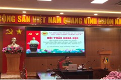 Hội thảo khoa học trực tuyến “Vận dụng quan điểm của Đảng trong Văn kiện Đại hội Đại biểu toàn quốc lần thứ XIII vào nghiên cứu và giảng dạy”
