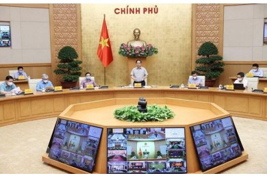 Thủ tướng chủ trì họp trực tuyến toàn quốc về phòng, chống dịch