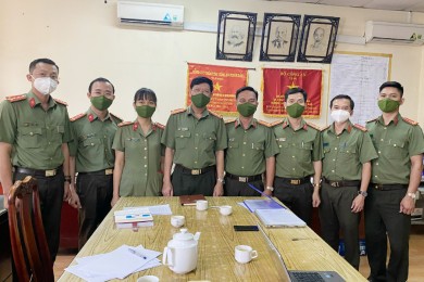 Trường Đại học An ninh nhân dân kiểm tra công tác phòng, chống dịch COVID-19 tại Khoa Lý luận chính trị và Khoa học xã hội nhân văn