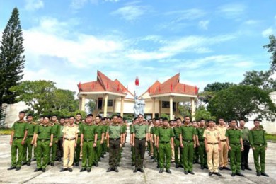 Hoạt động ngoại khoá lớp Đại học An ninh nhân dân hệ VHVL – Khoá III (mở tại Công an tỉnh Kon Tum) đến thăm quan khu di tích lịch sử Quốc Gia Ngục Kon Tum