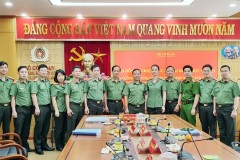 Tổ chức nghiệm thu đề tài khoa cấp bộ: Công tác đào tạo, bồi dưỡng đội ngũ giảng viên lý luận chính trị trong các trường Công an nhân dân