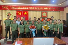 Trường Đại học An ninh nhân dân tổ chức lễ công bố quyết định nghỉ công tác chờ hưởng chế độ hưu trí