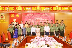 Tọa đàm khoa học giữa đoàn công tác của Tạp chí Cộng sản với lãnh đạo,  cán bộ và giảng viên Trường Đại học An ninh nhân dân