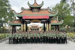 Khoa Lý luận chính trị và Khoa học xã hội nhân văn  tổ chức cho học viên đại học hệ chính quy khóa D31 tham quan thực tế tại Khu Di tích lịch sử Địa đạo Củ Chi, Thành phố Hồ Chí Minh