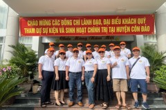 Chi bộ Khoa Ngoại ngữ - Tin học tổ chức hoạt động sinh hoạt chính trị tại huyện Côn Đảo, tỉnh Bà Rịa - Vũng Tàu nhân kỷ niệm 134 năm ngày sinh của Chủ tịch Hồ Chí Minh (19/5/1890-19/5/2024)
