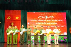 Trường Đại học An ninh nhân dân tổ chức chương trình nghệ thuật truyền thống chủ đề “Uống nước nhớ nguồn”