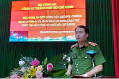 Trường Đại học An ninh nhân dân tham dự Hội nghị sơ kết công tác hỗ trợ lực lượng của Bộ Công an trong phòng, chống dịch COVID-19 và đảm bảo an ninh trật tự trên địa bàn Thành phố Hồ Chí Minh