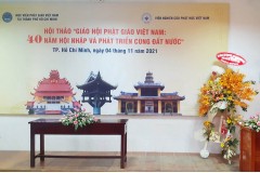 Giáo hội Phật giáo Việt Nam: 40 năm hội nhập và phát triển cùng đất nước