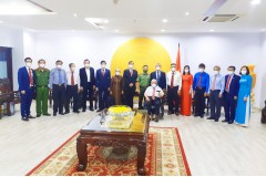 Trường Đại học An ninh nhân dân chúc mừng Trường Đại học Tôn Đức Thắng nhân dịp khai giảng năm học mới 2021-2022