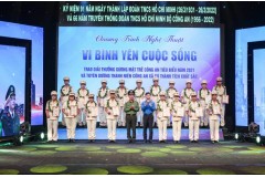 Tuyên dương 20 Gương mặt trẻ Công an tiêu biểu và 66 thanh niên Công an xã xuất sắc