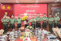 Trường Đại học An ninh nhân dân tổ chức các hoạt động kỷ niệm 76 năm Ngày Truyền thống lực lượng  Tham mưu Công an nhân dân (18/4/1946-18/4/2022)