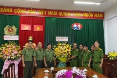 Trường Đại học An ninh nhân dân, Khoa Quân sự, võ thuật, thể dục thể thao chúc mừng Phòng Cảnh sát Cơ động Công an tỉnh Bà Rịa – Vũng Tàu