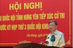 Bộ trưởng Tô Lâm giải đáp nhiều vấn đề "nóng" với cử tri huyện Văn Giang