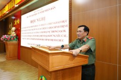 Trường Đại học An ninh nhân dân tổ chức Hội nghị tổng kết công tác năm học 2021 - 2022 và quán triệt kết quả Hội nghị quán triệt và triển khai thực hiện Nghị quyết số 12-NQ/TW ngày 16/3/2022 của Bộ Chính trị.