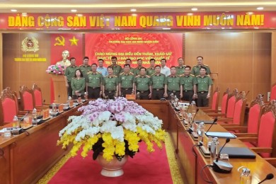 Khảo sát, đầu tư Khu đào tạo học viên quốc tế  tại Trường Đại học An ninh nhân dân