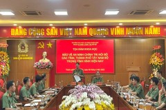 Khoa An ninh chính trị nội bộ tổ chức Tọa đàm khoa học  “Bảo vệ an ninh chính trị nội bộ các tỉnh, thành phố Tây Nam Bộ  trong tình hình hiện nay” 
