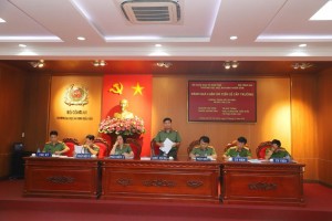 Trường Đại học An ninh nhân dân tổ chức đánh giá cấp Trường luận án tiến sĩ của nghiên cứu sinh Vũ Đức Trình