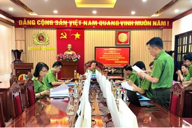 Trường Đại học An ninh nhân dân tổ chức nghiệm thu đề tài khoa học cơ sở
