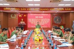 Đảng ủy Trường Đại học ANND tổ chức Hội nghị quán triệt kết quả các hội nghị của Đảng ủy CATW; sơ kết công tác Đảng học kỳ I năm học 2023 - 2024; tổng kết công tác kiểm tra, giám sát năm 2023