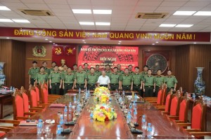Đảng ủy Trường Đại học An ninh nhân dân tổ chức Hội nghị sinh hoạt Chuyên đề  quý I năm 2024 