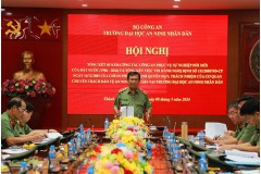 Trường Đại học An ninh nhân dân tổ chức Hội nghị tổng kết 40 năm công tác Công an phục vụ sự nghiệp đổi mới của đất nước (1986 - 2026)