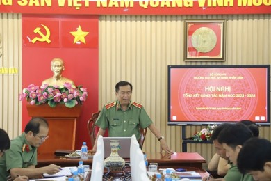 Trường Đại học An ninh nhân dân tổ chức Hội nghị tổng kết công tác năm học 2023 - 2024