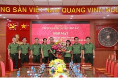 Trường Đại học An ninh nhân dân tổ chức họp mặt nhân dịp kỷ niệm 79 năm Ngày truyền thống Tham mưu Công an nhân dân (18/4/1946 - 18/4/2025) 
