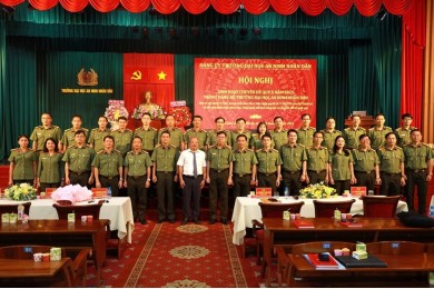 Đảng uỷ Trường Đại học An ninh nhân dân tổ chức sinh hoạt chuyên đề Quý II năm 2025