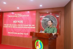 Trường Đại học An ninh nhân dân tổ chức Hội nghị tổng kết công tác Đảng, công tác năm học 2024 - 2025 và sơ kết công tác kiểm tra, giám sát 06 tháng đầu năm 2025