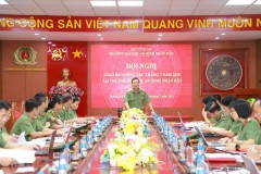 Trường Đại học An ninh nhân dân tổ chức Hội nghị giao ban công tác tháng 7 năm 2025