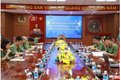 Đảng ủy Trường Đại học An ninh nhân dân tham dự Hội nghị trực tuyến triển khai Chương trình hành động số 54 của Đảng ủy Công an Trung ương thực hiện Nghị quyết số 66 của Bộ Chính trị