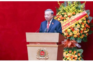 Toàn văn phát biểu chỉ đạo của Tổng Bí thư Tô Lâm tại Đại hội Đảng bộ Công an Trung ương lần thứ VIII