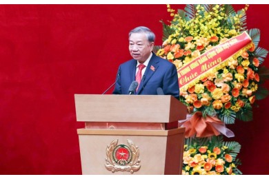 Toàn văn phát biểu chỉ đạo của Tổng Bí thư Tô Lâm tại Đại hội Đảng bộ Công an Trung ương lần thứ VIII