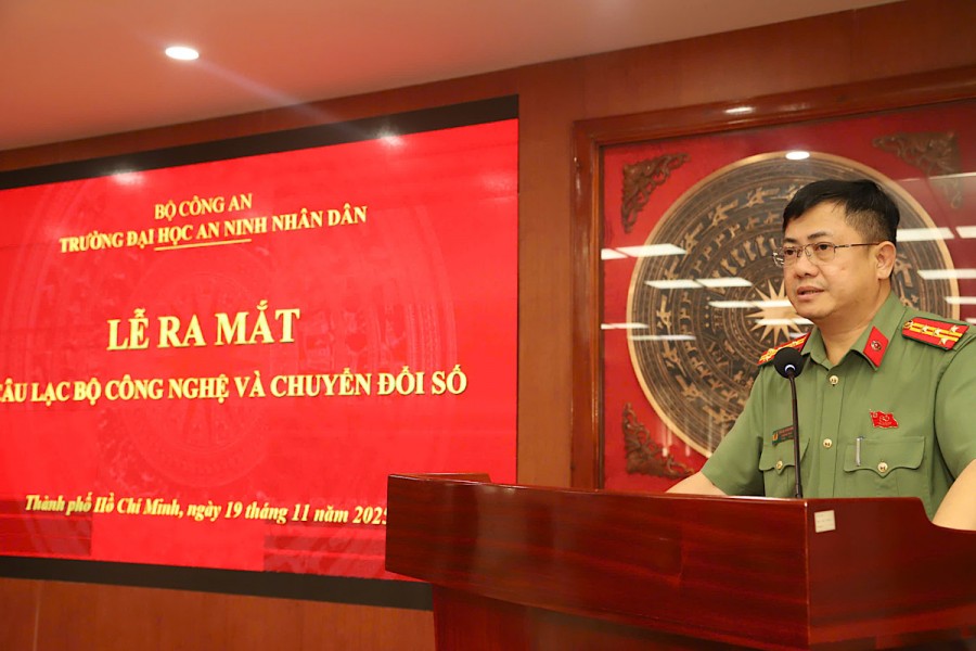 Thành Lập Câu Lạc Bộ Công Nghệ Và Chuyển Đổi Số Tại Trường Đại Học An Ninh Nhân Dân Thành Lập Câu Lạc Bộ Công Nghệ Và Chuyển Đổi Số Tại Trường Đại Học An Ninh Nhân Dân