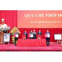 Lễ ký Quy chế phối hợp giữa Bộ Công an, Bộ Quốc phòng và Bộ Ngoại giao