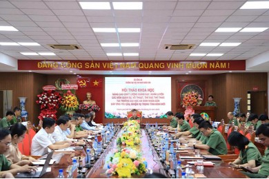 Trường Đại học An ninh nhân dân tổ chức Hội thảo khoa học cấp Trường, chủ đề: “Nâng cao chất lượng giảng dạy, huấn luyện các môn Quân sự, Võ thuật, Thể dục thể thao tại Trường Đại học An ninh nhân dân đáp ứng yêu cầu, nhiệm vụ trong tình hình mới”