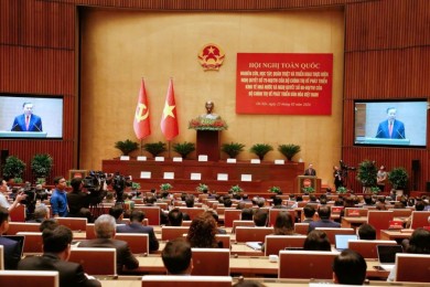 Quyết tâm xây dựng nền kinh tế độc lập, tự chủ, chủ động, hiệu quả gắn với hội nhập quốc tế sâu rộng và xây dựng nền văn hóa Việt Nam tiên tiến, đậm đà bản sắc dân tộc