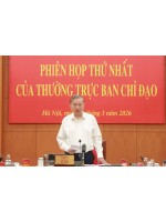 Thông báo Kết luận của Tổng Bí thư Tô Lâm tại Phiên họp lần thứ nhất năm 2026 của Thường trực Ban Chỉ đạo Trung ương về phát triển khoa học, công nghệ và chuyển đổi số