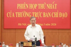 Thông báo Kết luận của Tổng Bí thư Tô Lâm tại Phiên họp lần thứ nhất năm 2026 của Thường trực Ban Chỉ đạo Trung ương về phát triển khoa học, công nghệ và chuyển đổi số