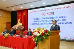 Thông báo kết luận số 05-TB/CQTTBCĐ, ngày 05/01/2026 của Ban Chỉ đạo Chuyển đổi số trong các cơ quan đảng tại Hội nghị tổng kết công tác năm 2025 và nhiệm vụ, giải pháp trọng tâm năm 2026