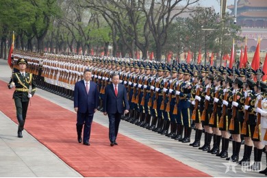 Tổng Bí thư, Chủ tịch Trung Quốc Tập Cận Bình chủ trì Lễ đón chính thức Tổng Bí thư, Chủ tịch nước Tô Lâm