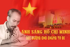 Ánh sáng Hồ Chí Minh soi đường cho chúng ta đi