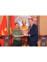 Trường Đại học An ninh nhân dân làm việc với Phó Tổng Tư lệnh Cảnh sát bang New South Wales, Australia