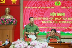 Trường Đại học An ninh nhân dân và Công an thành phố Đồng Nai tăng cường phối hợp trong đào tạo, bồi dưỡng và nghiên cứu khoa học